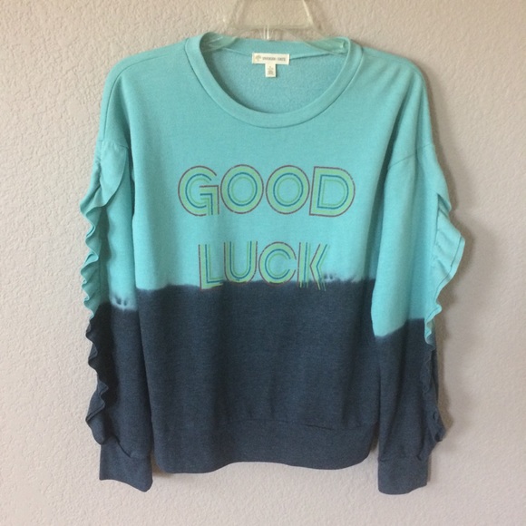Tucker + Tate Tops - Tucker + Tate Good Luck tie dye pullover